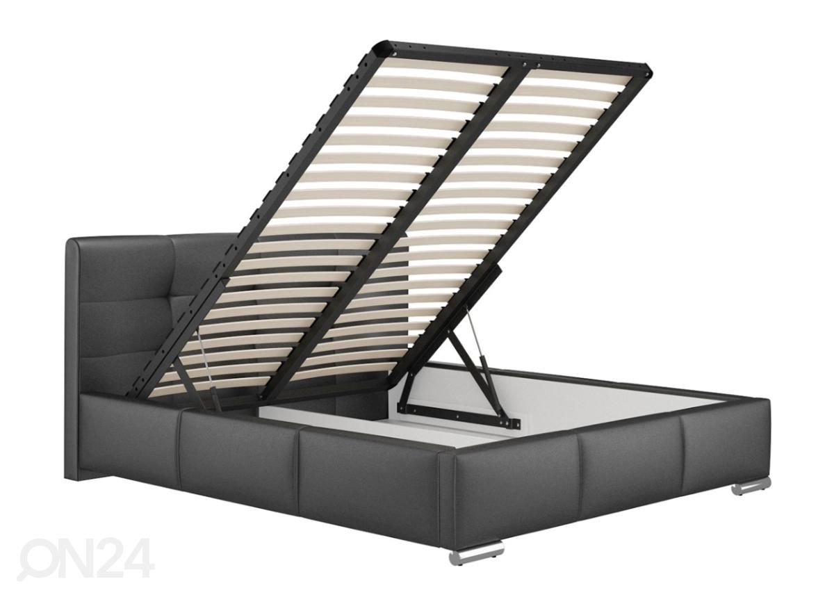 Voodi ülestõstetava voodipõhjaga 160x200 cm suurendatud