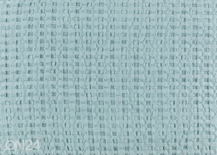 Voodikate Waffle 150x250 cm, sinine suurendatud