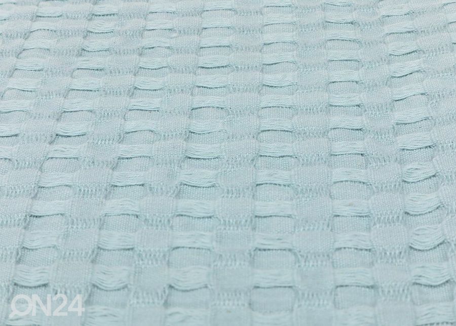 Voodikate Waffle 150x250 cm, sinine suurendatud