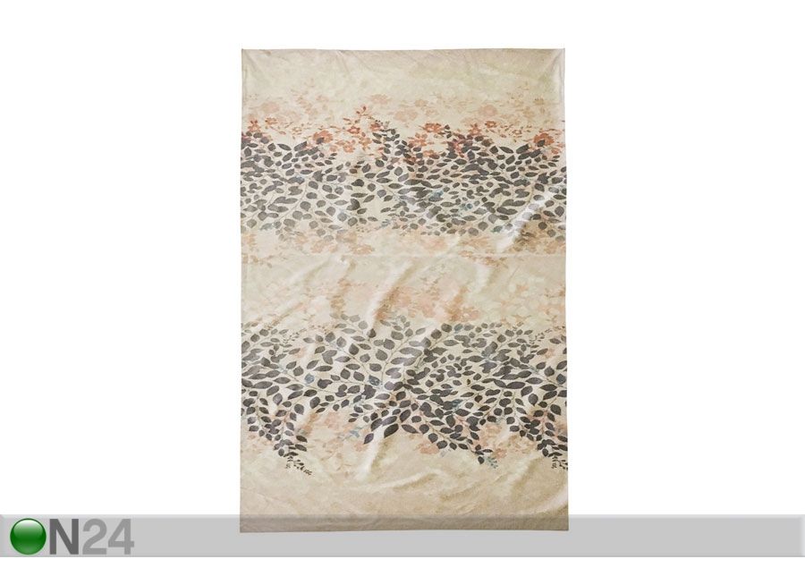 Voodilina Pink-Leaf 180x220 cm suurendatud
