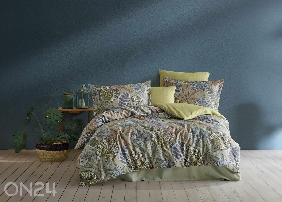 Voodipesu komplekt Greta, tekikott 200x210 cm + 2 tk padjapüüri 50x60 cm suurendatud