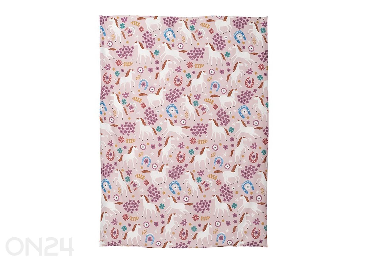 Voodipesu komplekt Hobused suur AR-312, tekikott 150x210 cm + padjapüür 50x60 cm suurendatud