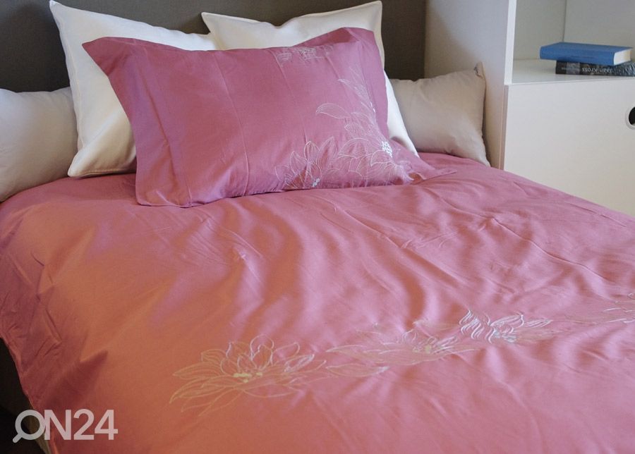 Voodipesukomplekt Beauty Home roosa 150x210 cm suurendatud