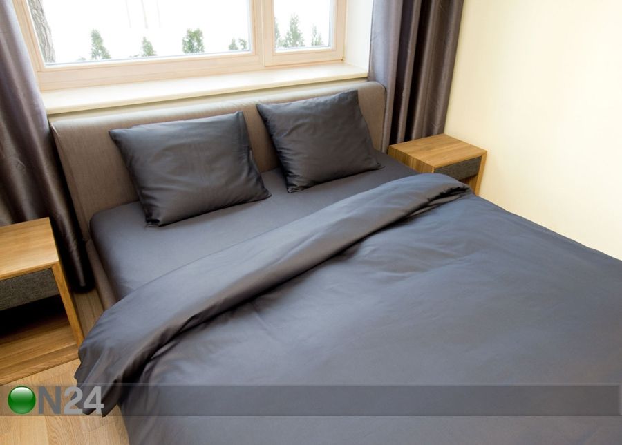 Voodipesukomplekt Ivory-Grey 220x210 cm suurendatud