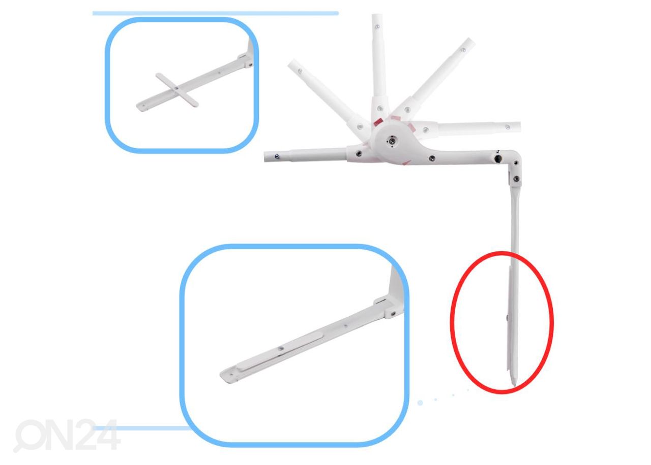 Voodipiire Elevant 90 cm suurendatud