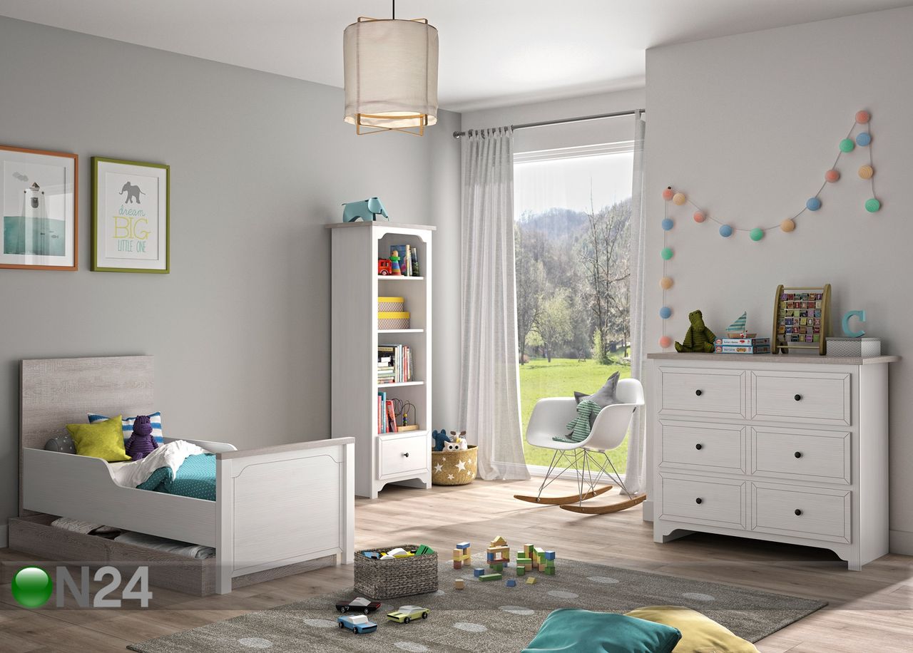 Võrevoodi Charlotte 70x140 cm suurendatud