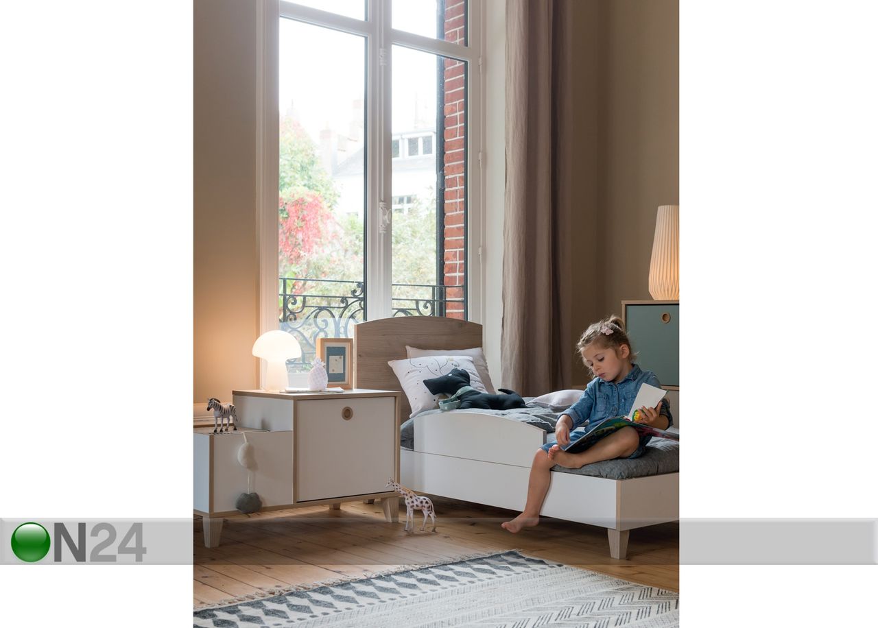 Võrevoodi Lora 70x140 cm suurendatud