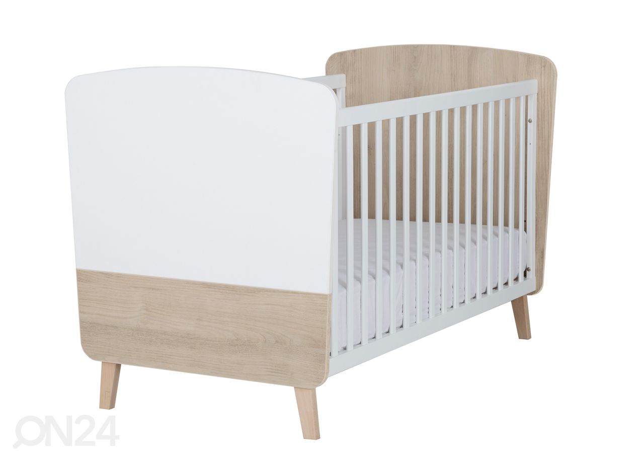 Võrevoodi Zelie 70x140 cm suurendatud