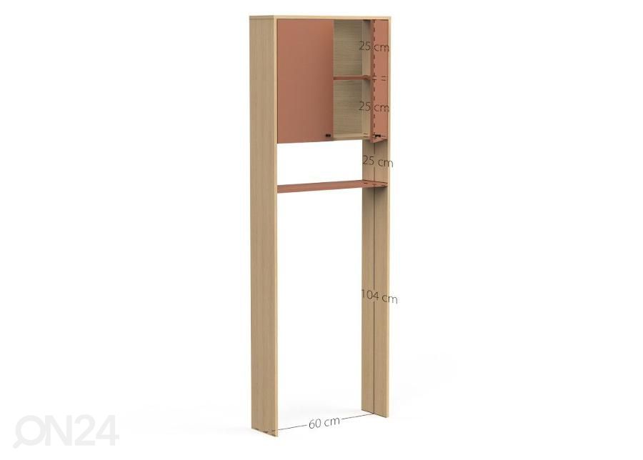 Wc-kapp Elisa 2u suurendatud