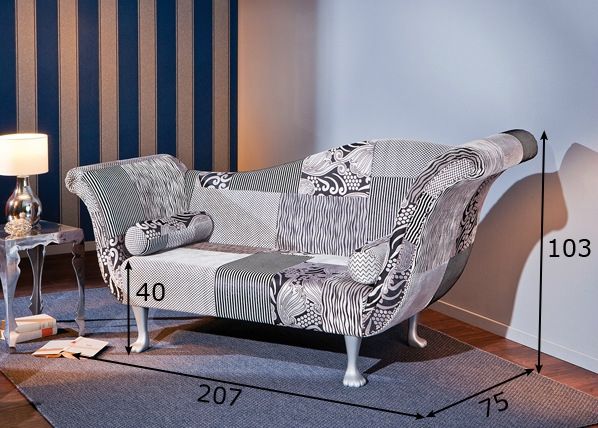 2-kohaline diivan Syrakus mõõdud