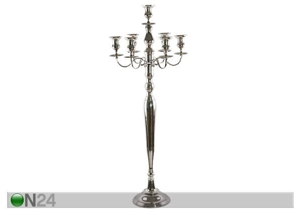 7 osaline hõbedane küünlajalg 150 cm