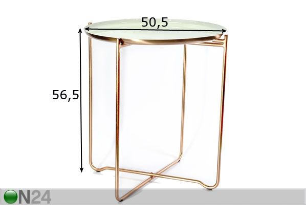 Abilaud Ø 50,5 cm mõõdud