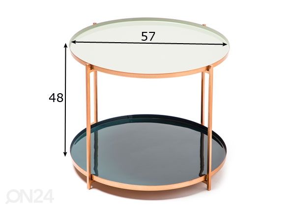 Abilaud Ø 57 cm mõõdud
