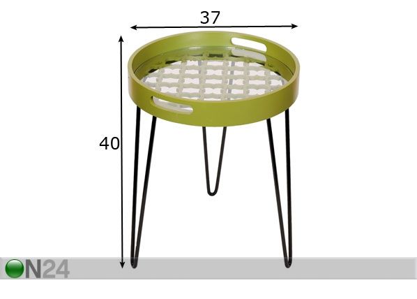 Abilaud Ø37 cm mõõdud