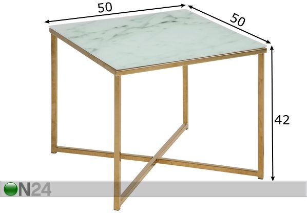 Abilaud Alex 50x50 cm mõõdud