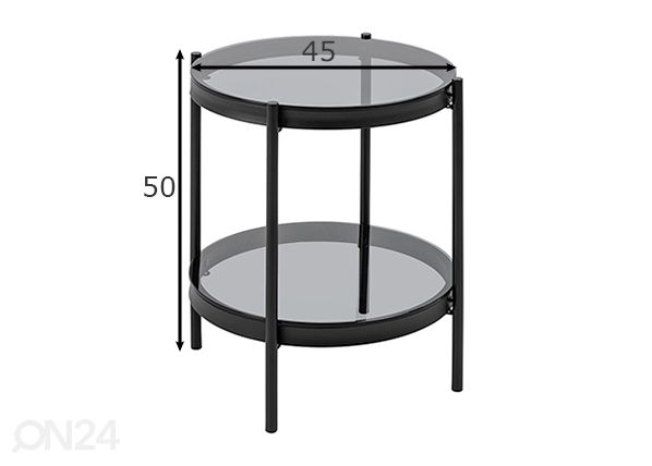 Abilaud Baya Ø 45 cm mõõdud