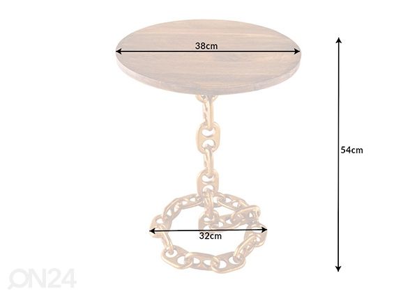 Abilaud Chain mõõdud
