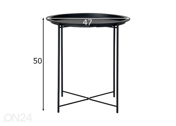 Abilaud Corti Ø47 cm mõõdud