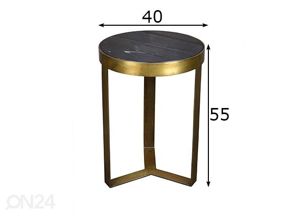 Abilaud Glennis Ø 40 cm mõõdud