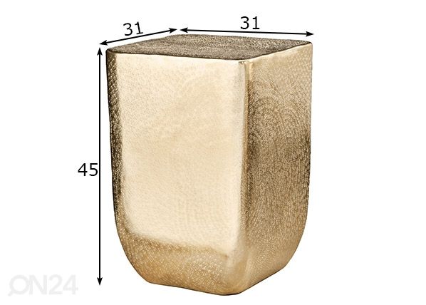 Abilaud Gold 31x31 cm mõõdud