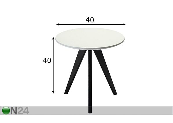 Abilaud Life Ø40xh40 cm mõõdud