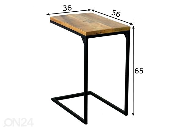 Abilaud Nordic 56x36 cm mõõdud