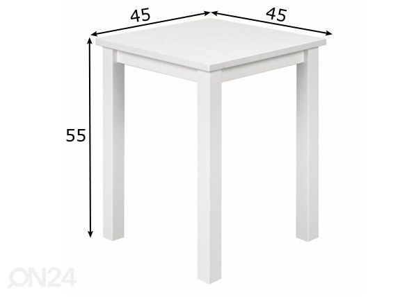 Abilaud / öölaud Vita mõõdud