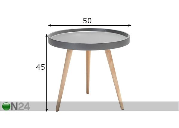 Abilaud Opus Ø 50 cm mõõdud