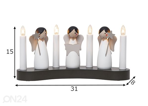 Advendiküünal Angle Choir mõõdud