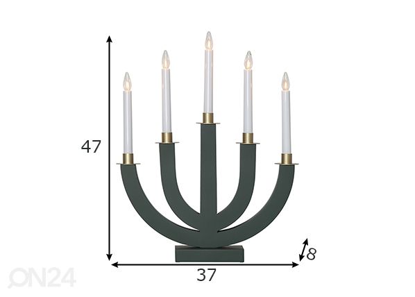 Advendiküünal Eli, roheline mõõdud