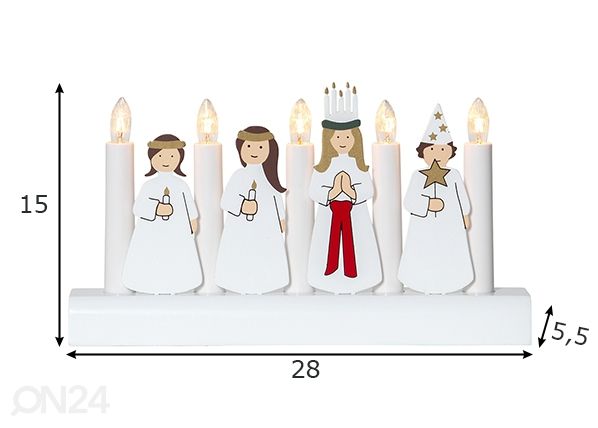 Advendiküünal Julia mõõdud