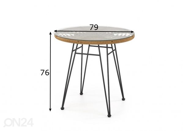 Aialaud Ø 79 cm mõõdud