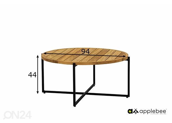 Aialaud Condor Ø 94 cm mõõdud