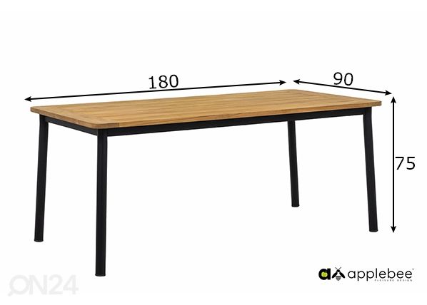 Aialaud Elle Belt 180x90 cm mõõdud