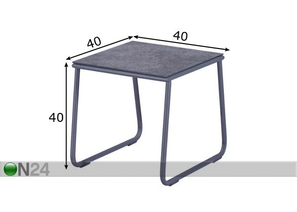 Aialaud Langkawi Ø 40 cm mõõdud