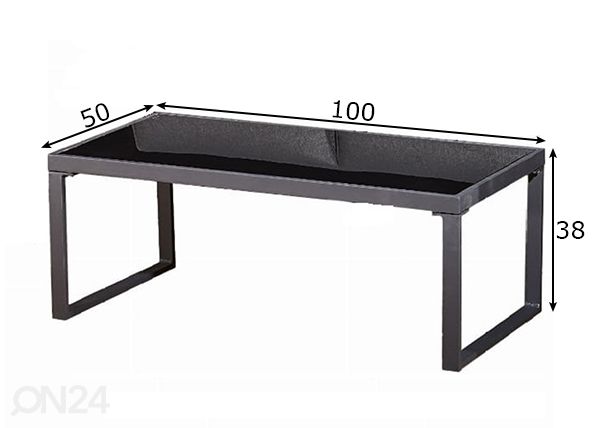 Aialaud Mostrare 50x100 cm mõõdud