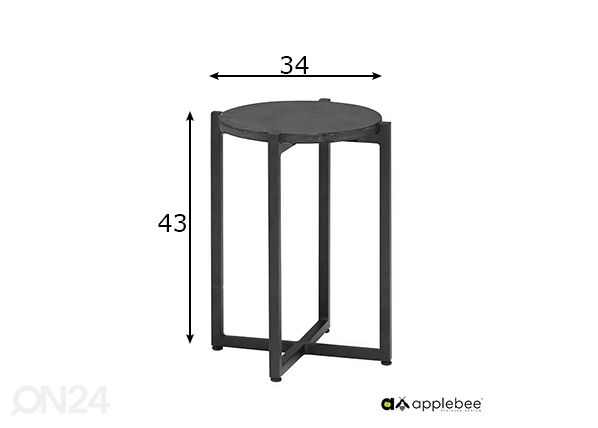 Aialaud Soul Ø 34 cm mõõdud