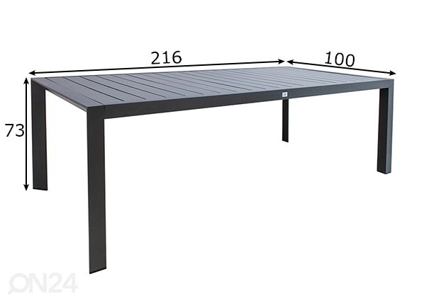 Aialaud Tomson 100x216 cm mõõdud