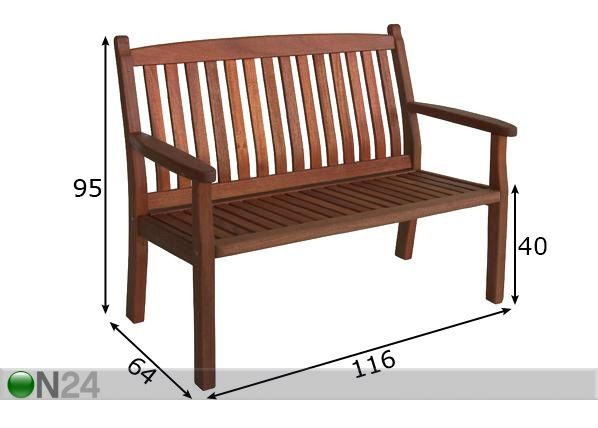 Aiapink Windsor mõõdud