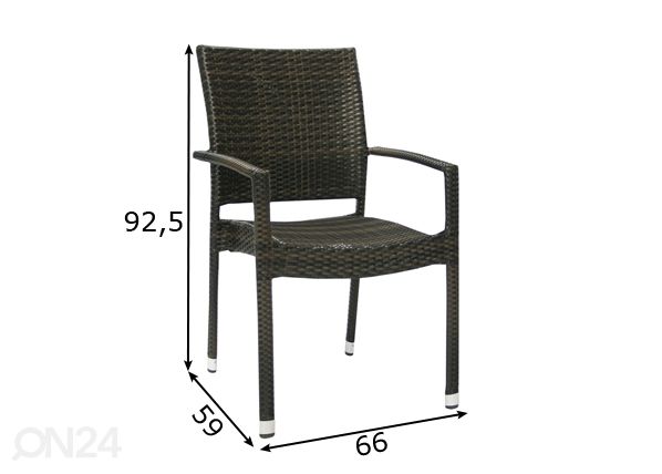 Aiatool Wicker-3 mõõdud