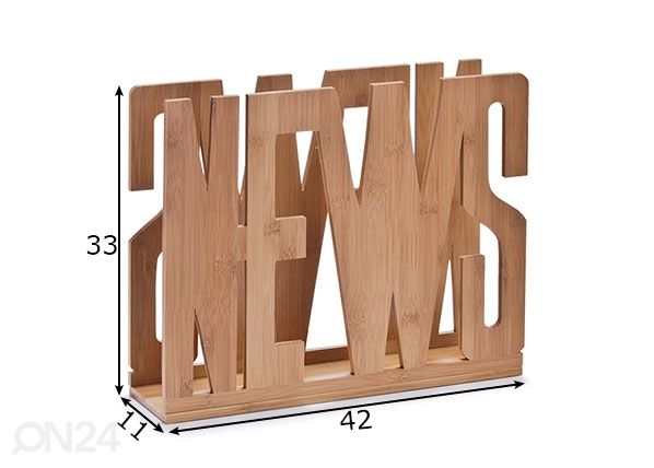Ajakirjahoidja News mõõdud