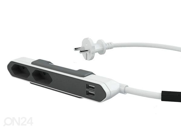 Allocacoc Pikendusjuhe PowerBar USB