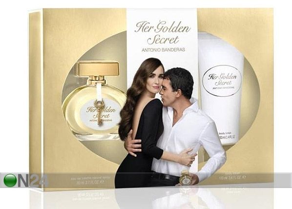 Antonio Banderas Her Golden Secret komplekt