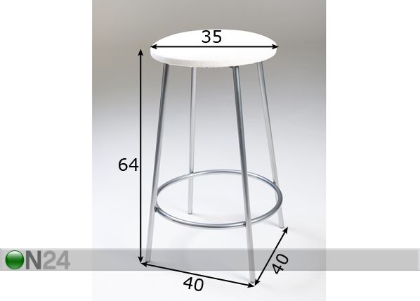 Baaripukk Topaas h64 cm mõõdud