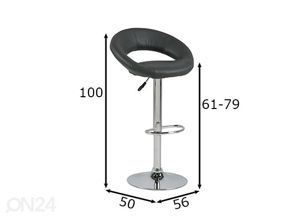 Baaritool Plum mõõdud