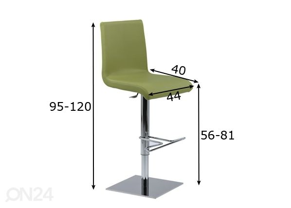 Baaritool Swing SG Pilo mõõdud