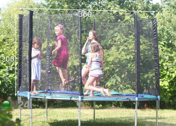 Batuudi turvavõrk 3,6 m mõõdud