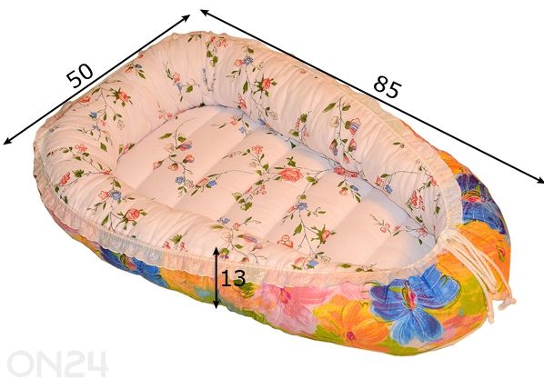 Beebipesa Flower 50x85 cm mõõdud