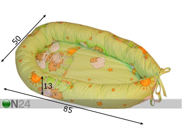 Beebipesa Mõmmi 50x85 cm mõõdud