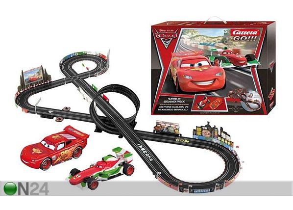Carrera autorada Cars 2-7,4m